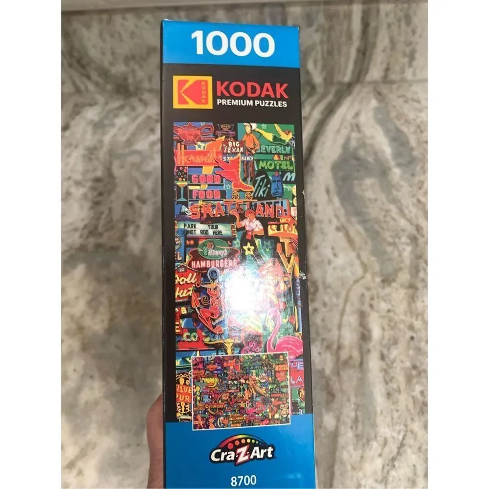 Puzzle Kodak Retro Signs 1000 Pieces #jigsaw puzzle